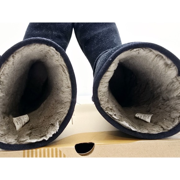 Koolaburra by UGG Victoria Boot 1015875 Womens‎ Tall Fashion Suede Black Sz7 - Picture 11 of 15